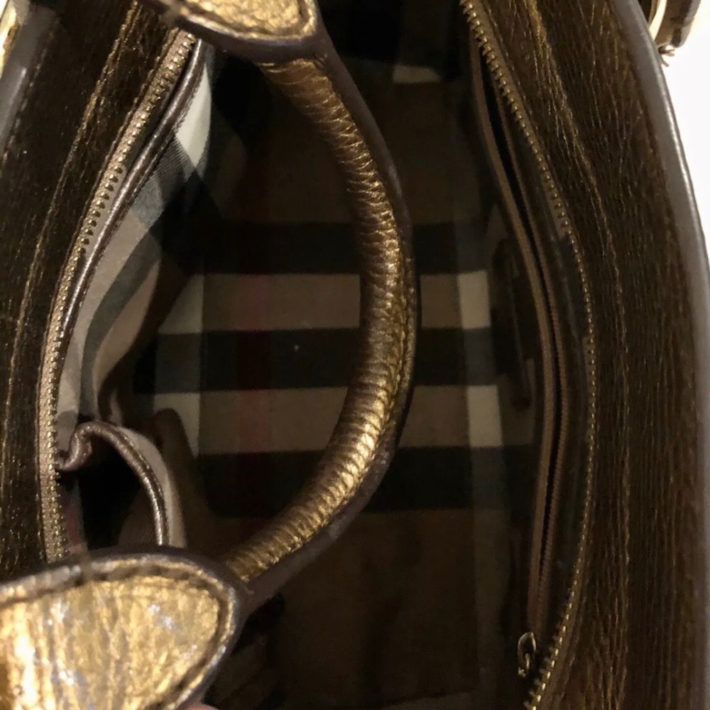 Limited edition Authentic Burberry Rosaville Calf  Large Satchel - Picture 7 of 8